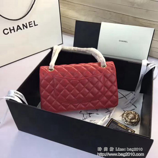 香奈兒CHANEL 原單精品升級版A1112進口小羊皮 金銀鏈條單肩斜挎包 DSC1419